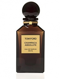 This Floral Oriental composition is Tom Ford's homage to the eternal, seductive power of Champaca. The multi-layered fragrance starts with opening notes of Tokajii Wine and Cognac to reveal the sensuous heart of Champaca Absolute and the final warm notes of Vanilla Bean, Amber and Sandalwood. A sensory showstopper, it could only have come from Tom Ford. 