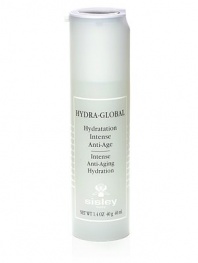 Promotes water circulation and retention deep in the skin skin to restore moisture and balance the characteristic of young skin. Works on three levels to reactivate the skin's natural hydration mechanism: Hydrates, protects and smoothes. Skin appears plumped, fuller and more luminous, just like young skin. 1.4 oz. 