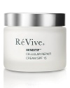 Sensitif Cellular Repair Cream with SPF 15. Promotes intensive, daily skin repair and moisturization as a result of sun damage, aging and other forms of cutaneous injury and post facial cosmetic surgery. Can be applied to even the most fragile skin without irritation. 2 oz. 