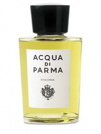 Fresh, sensual and vibrant. This pure Italian essence was created for men and women who are discretely elegant. A perfect fragrant blend of spicy Sicilian citrus fruits, lavender, rosemary, verbena and rose. Eau de Cologne Splash, 6 oz. 