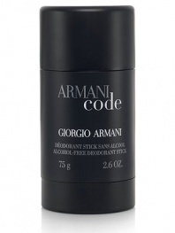 A seductive new fragrance, Armani Code For Men is a sexy blend of fresh lemon and bergamot softened with hints of orange tree blossom, warmed with soothing guaiac wood and tonka bean. 2.6 oz. 