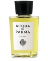 Fresh, sensual and vibrant. This pure Italian essence was created for men and women who are discretely elegant. A perfect fragrant blend of spicy Sicilian citrus fruits, lavender, rosemary, verbena and rose. 