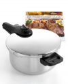 Get your fill of meals made fast! Everything you need to take meals from mediocre to masterpiece with a greener way to cook in your kitchen. Working on all stove-tops, this meal-maker is easy to use with two pressure settings and unique safety system that keeps tabs on pressure. 10-year warranty. Qualifies for Rebate
