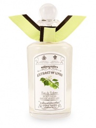 Originally created in 1963, Extract of Limes is shattered sherbet and blossom honey. A classic citrus, penetrating and pure, with straight up West Indian lime, lemon oil and Neroli. High, clear and instantly uplifting. 3.4 oz. 