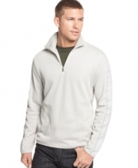 Easy and unstructured, this pullover from Hugo Boss is the ultimate weekend basic.