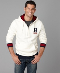 Get set for the weekend. Zip into this Tommy Hilfiger for a sporty take on your style standard.