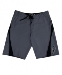 Bring West Coast surfer style from the surf to the streets with these casual board shorts from Quiksilver.