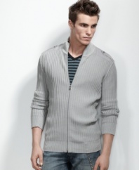 Your most laid-back layer. Zip into this seasonal style from INC International Concepts.