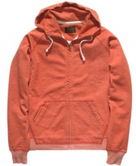 This hoodie from Lucky Brand Jeans is a quick and casual layering staple.