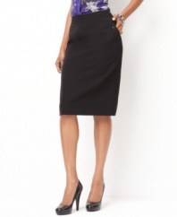 Sharpen your style in this perfectly-priced Charter Club pencil skirt, a smart essential in your work wardrobe.