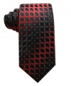 Sleek and contemporary, add this Alfani tie as a sharp update to your collection.