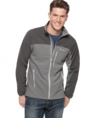In a sporty, lightweight style, this jacket from Marmot keeps going as long as you can.