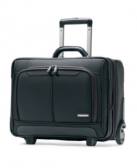 Your plus one! Make the trip a success with a distinguished boarding bag that knows (and conquers) business matters, giving you easy access to all of your business must-haves. Clean, modern lines mix with traditional styling to bring a lasting rugged durability to each and every trip. 10-year warranty. Qualifies for Rebate