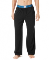 Loungewear you can be seen in. These Calvin Klein pants are a comfortable, kick-back look.