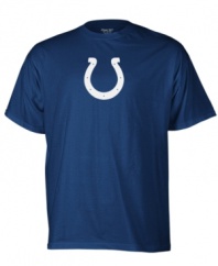 After a decade of nothing but success, you've got to help the team keep the good times rolling with this bold Colts logo tee from Reebok. (Clearance)