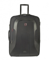 A must-have addition to your travel repertoire, Tumi's extra-large upright boasts a travel-tested combination of ultra-durable construction and boundless functionality, including an expandable interior, a removable suit sleeve and plenty of pocket space for accessories. Full Tumi warranty.