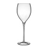The Magnifico stemware pattern has a graceful bowl and elongated stem. An everyday glassware variety but with the style and finesse of true crystal. Made with Luigi Bormioli's SON.hyx technology.