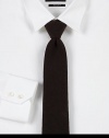 Dress wardrobe standard neatly woven in fine silk and cashmere.Silk and cashmereDry cleanMade in USA