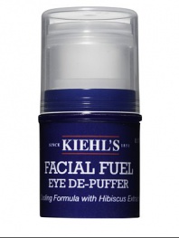 Formulated with refreshing hibiscus tea to reduce swelling, and caffeine to minimize puffiness. Helps revive and awaken tired eyes. This formula also contains rhodiola, known to detoxify and help fight fatigue to reduce the appearance of dark circles. The Eye De-Puffer utilizes natural moisturizers,including honey, to quench dry under eyes with gentle yet rich hydration made specifically to treat the eye area.
