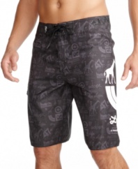 Up your surf style with these boardshorts from LRG