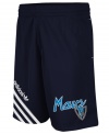 Take it to the hoop! You'll channel the skills of your favorite Dallas team in these comfortable Mavericks NBA shorts from adidas.
