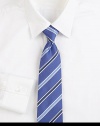 Tonal stripes sharpen a classic tie woven in Italy from silk. About 3 wideSilkDry cleanMade in Italy