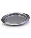 A perfect result, from tart to finish! Take the guesswork out of tart-baking with Anolon's 9.5 loose base tart pan. New proprietary coating ensures superior release and makes cleanup a snap. Silicon-enhanced handles are steady and slip-free, while the pan's substantial weight provides durability and helps prevent warping.