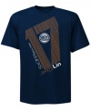 Have you gone Lin-sane? Catch the fever with this crew-neck tee featuring the New York Knicks' own Jeremy Lin.