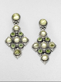 EXCLUSIVELY AT SAKS. From the Irma Collection. Faceted lemon citrine and peridot stones in a lovely cascade design. Lemon citrine and peridotSterling silverDrop, about 2.25Post backImported
