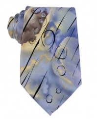 Save it for a rainy day. This Jerry Garcia tie has an evocative, inspired pattern.