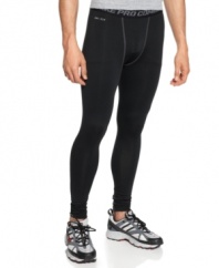 Whether you're a sprinter or long-distance runner, these compression pants from Nike - complete with Dri-Fit technology and thermal insulation - will get you where you need to go.