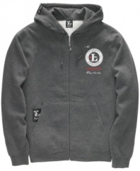 Toss it on. This zip-front hoodie from LRG is the perfect top layer for any casual look.