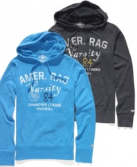 Casual cool in an instant. This hoodie from American Rag is always ready to go to the next level.