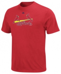 Team up! Get into the spirit of the season by supporting your St. Louis Cardinals with this MLB t-shirt from Majestic.