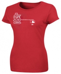 Get geared up for game-day in this St. Louis Cardinals MLB graphic t-shirt from Majestic.