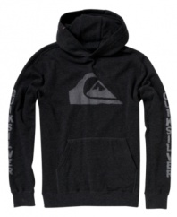Your essential casual piece. This hoodie from Quiksilver is destined to become your weekend mainstay.