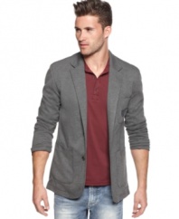 Step it up from day to night with this cool blazer from Buffalo David Bitton.