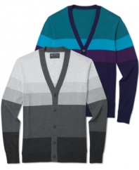 Shop a sweater with swagger. This American Rag cardigan adds a new layer of cool to your casual look.