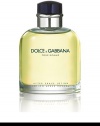 Dolce & Gabbana Pour Homme is a sign of masculinity, personality, and distinction. As unique as the Dolce & Gabbana image, Pour Homme is a blend of true irony and casualness. A stimulating, dynamic freshness that expresses its personality through citrus notes with a touch of fresh flora and woods. Made in Italy. 4.2 oz.