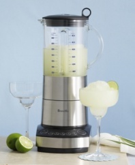 This brilliant blender is the top chopper with a slender profile perfect for tight spaces. The unique, innovative design places the blades right up against the bowl, eliminating dead zones and ensuring 100% chopping coverage. One-year warranty.