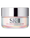 Cellumination Cream EX is designed to refine and illuminate skin from the cellular level. It complements Cellumination EX Essence by acting as a moisturizer to increase skin hydration. The cream is proven to deliver a greater amount of active penetration just after four hours of application, and delivers defined aura at a close range of 20cm, in just four weeks. 1.7 oz.