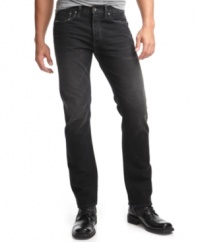 Bring your style up to speed with these slim-fit jeans from Lucky Brand Jeans.