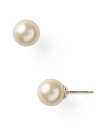 Understated but elegant. Carolee's pearl stud earrings are a jewel box staple that you'll wear now and forever.