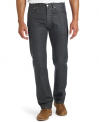 Upgraded with a dark wash these jeans from Levi's are a modern addition to your wardrobe.
