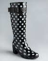 Punctuate your rainy day wardrobe with these polka-dot rain boots from kate spade new york.