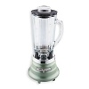 Relied on by food and beverage professionals, Waring's signature two-speed blender crushes, liquefies, chops and purees in seconds. The trademark cloverleaf carafe holds 40 ounces and rests on a sturdy metal base so it won't shift during operation. 5-year manufacturer's warranty.