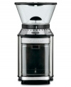 From fresh beans to ready-to-brew in the blink of an eye. This Cuisinart coffee grinder provides extracts amazing flavor from your favorite beans, letting you select 18 different grinds -- from ultra-fine to extra-coarse -- to customize your coffee drinking experience. 18-month limited warranty. Model DBM-8.