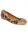 With a capped toe that's totally to die for, Steve Madden's leopard-print Kimmmie flats are strictly for the fearless.