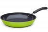 The 12 Green Earth Frying Pan by Ozeri, with Textured Ceramic Non-Stick Coating from Germany (100% PTFE and PFOA Free)