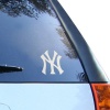 New York Yankees SILVER Window Graphic